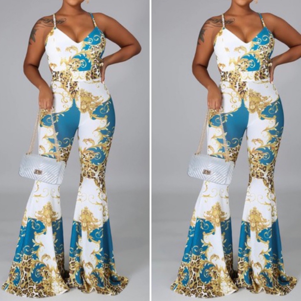 Sassy Flare Jumpsuit
